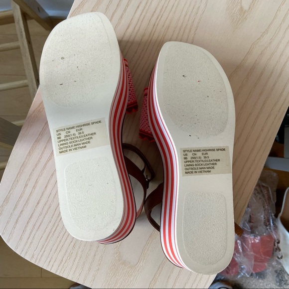 KATE SPADE Highrise Spade Wedged NWOT - Picture 12 of 14